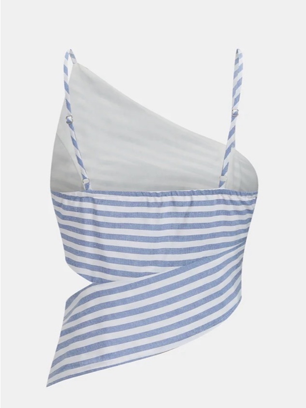 NWOT Commensé Striped Cotton Blend Top and Short Set - Picture 5 of 9